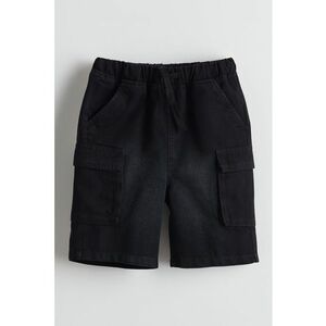 Bermude cargo din denim imagine