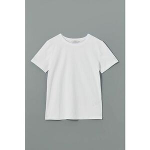 Tricou de bumbac cu decolteu la baza gatului imagine