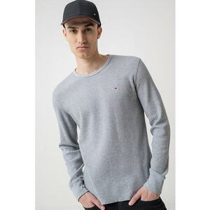 Bluza din amestec de bumbac organic cu aspect texturat imagine