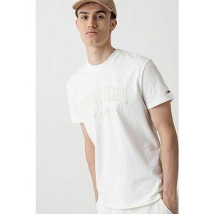 Tricou din bumbac cu logo brodat imagine