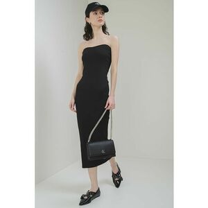 Rochie striata fara maneci imagine