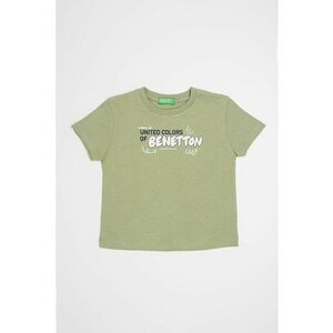 Tricou de bumbac cu imprimeu logo imagine