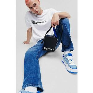 Tricou de bumbac organic cu imprimeu logo imagine