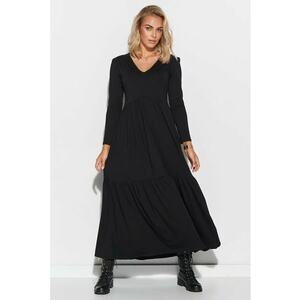 Rochie maxi cu decolteu in V imagine