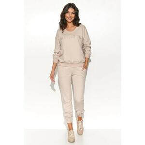 Set de bluzon cu maneci cazuti si pantaloni imagine