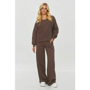 Set de bluzon cu decolteu rotund si pantaloni lungi imagine