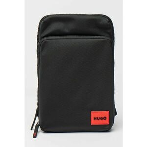 Geanta crossbody cu aplicatie logo imagine