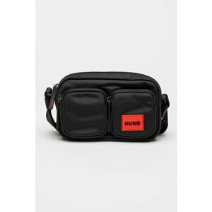 Geanta crossbody cu aplicatie logo imagine