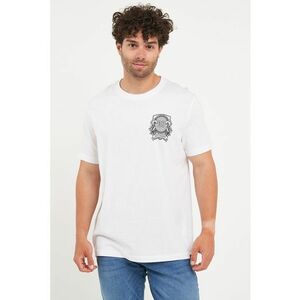 Tricou din bumbac cu imprimeu discret imagine