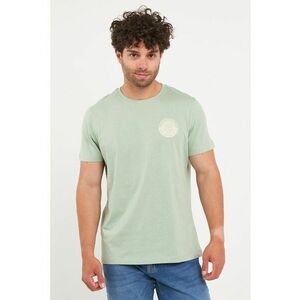 Tricou din bumbac cu imprimeu pe partea din spate imagine