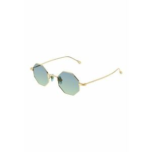 Ochelari de soare unisex cu lentile hexagonale imagine