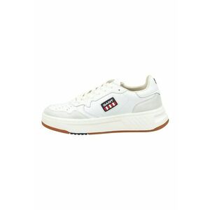 Pantofi sport din piele cu detalii logo imagine