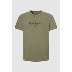 Tricou uni cu decolteu la baza gatului London imagine