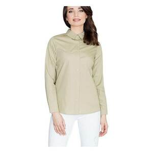 Camasa dama - verde - bumbac 55% poliester 45% imagine