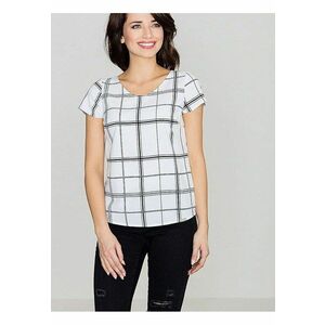 Bluza dama - retro - alb - poliester imagine