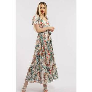 Rochie maxi cu croiala in A si model imagine