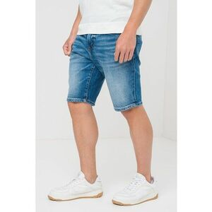Bermude din denim cu talie medie imagine