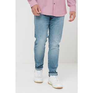 Blugi slim fit cu croiala conica Onyx imagine