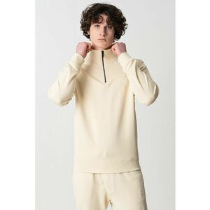 Bluza de trening din bumbac cu fenta cu fermoar Zetrust imagine