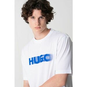 Tricou din bumbac cu imprimeu logo imagine