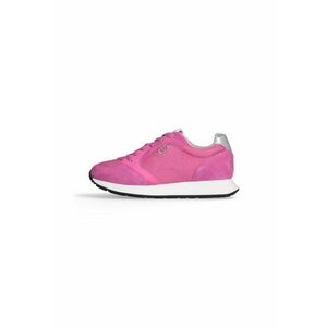 Pantofi sport de piele intoarsa si plasa cu logo imagine
