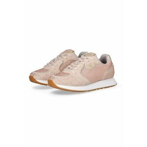 Pantofi sport din piele intoarsa cu aplicatii de strasuri Vibe imagine