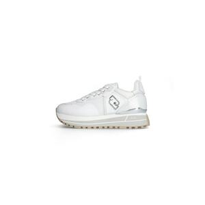 Pantofi sport de piele si plasa cu platforma imagine