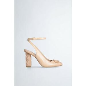 Pantofi din piele cu varf patrat imagine