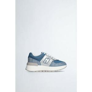 Pantofi sport de denim cu strasuri imagine