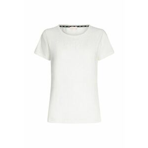 Tricou slim fit cu strasuri imagine