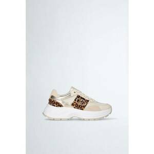 Pantofi sport low-cut cu insertii de piele intoarsa imagine