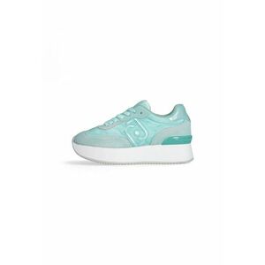 Pantofi sport cu insertii de piele intoarsa cu platforma imagine