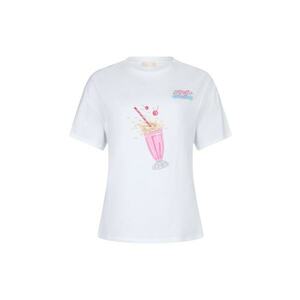 Tricou cu strasuri si imprimeu imagine