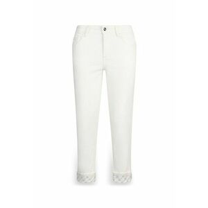 Pantaloni crop cu talie medie imagine