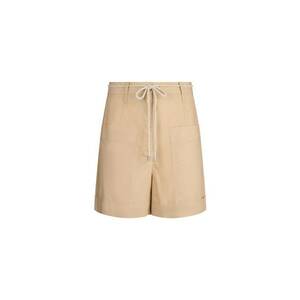 Pantaloni scurti cu snur in talie imagine
