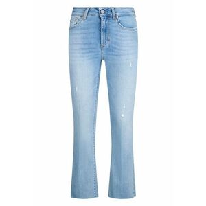 Blugi crop evazati imagine