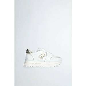 Pantofi sport wedge de piele imagine