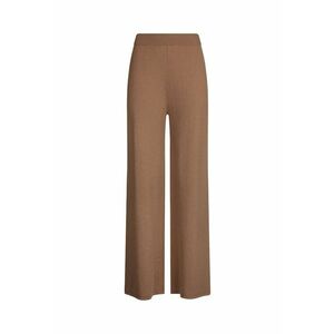 Pantaloni de lana si casmir cu talie inalta imagine