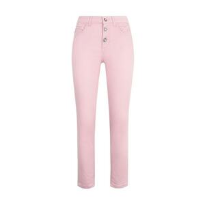 Pantaloni skinny crop cu nasturi imagine