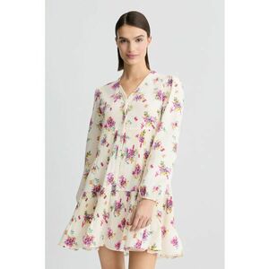 Rochie mini cu imprimeu floral imagine