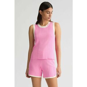 Top din tricot cu striatii imagine