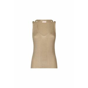 Tricou slim fit cu decolteu in V imagine