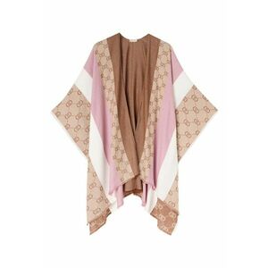 Poncho supradimensionat cu model imagine