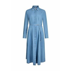 Rochie-camasa midi din denim cu buzunare imagine