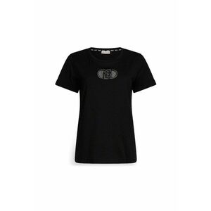 Tricou cu decolteu rotund si monograma imagine