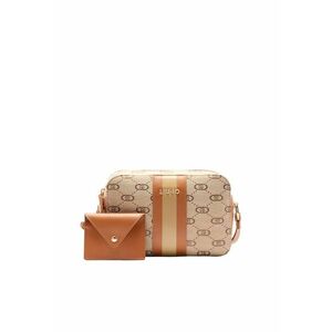 Geanta crossbody cu logo si genta plic uni imagine
