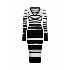Rochie din tricot cu dungi imagine