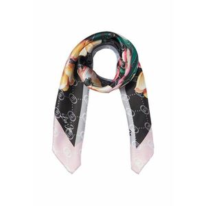 Esarfa de satin cu imprimeu floral imagine