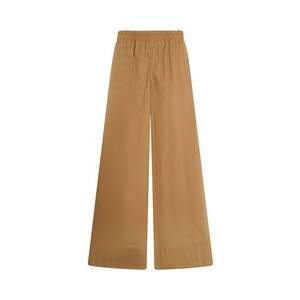 Pantaloni crop cu croiala ampla imagine