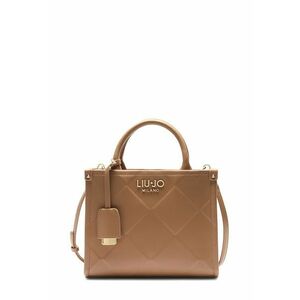 Geanta tote de piele cu aspect matlasat imagine